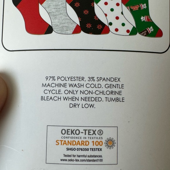 Pickle & Dot Christmas Novelty Socks - 5 Pack NWT - Picture 4 of 5